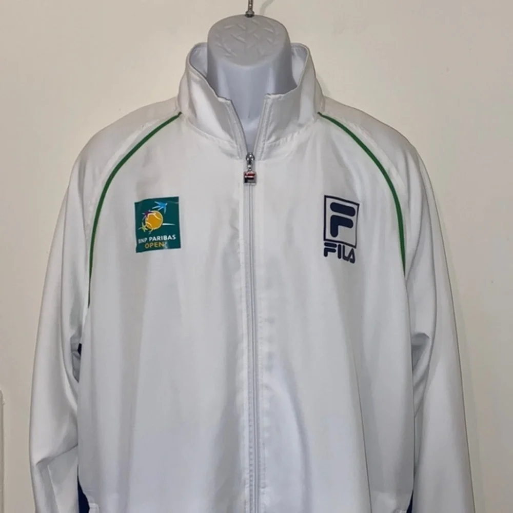 Unisex BNP Paribas Open FILA Warm-Up Tennis Jacket